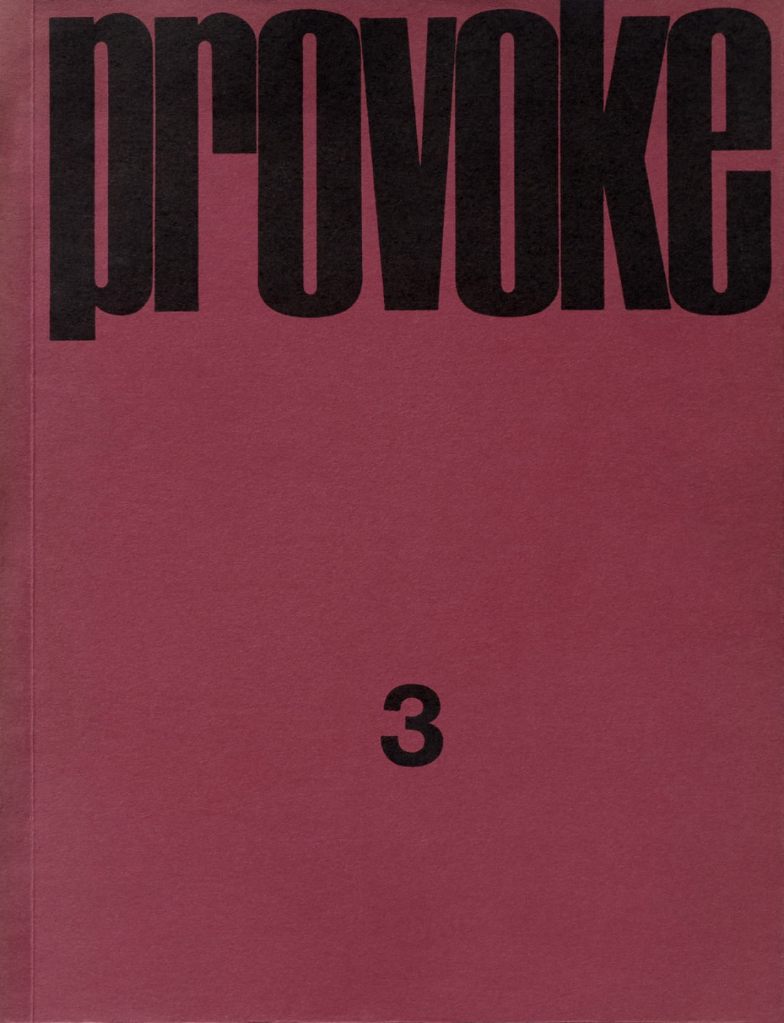 Provoke, Le BAL, Paris