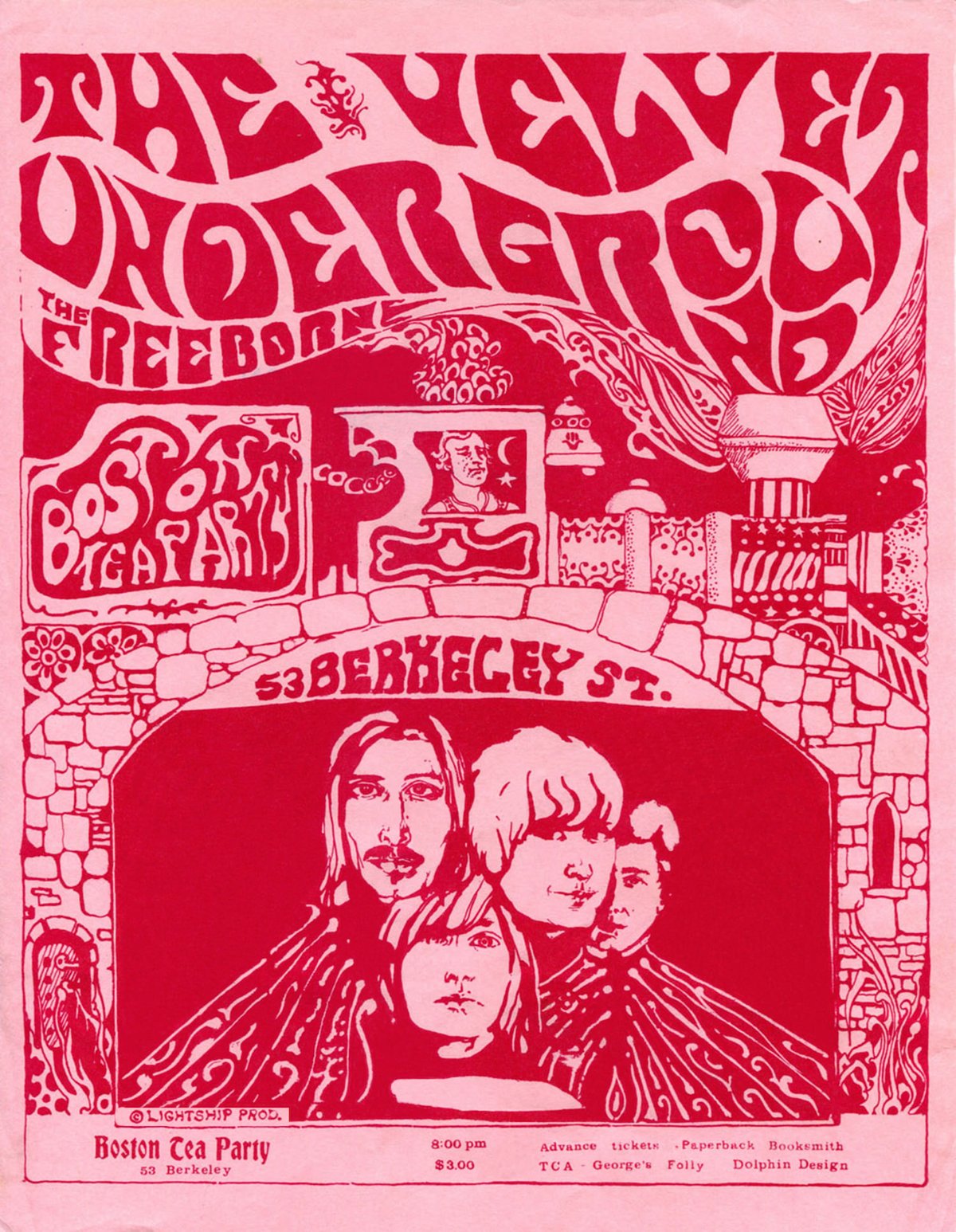 The Velvet Underground Boston Tea Party, 1967 - Wombat - The Photography and Art Box